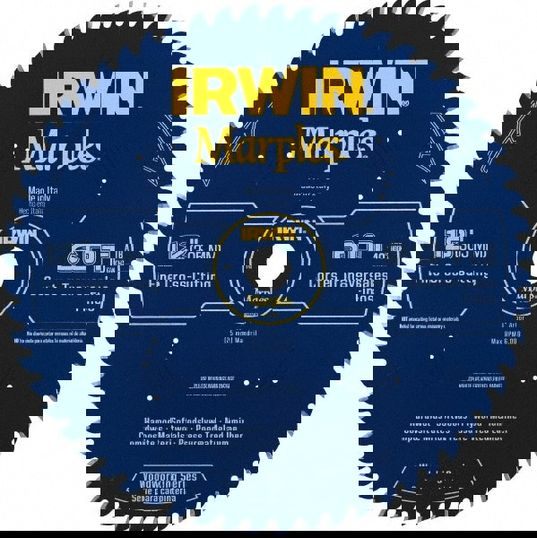 Wet & Dry Cut Saw Blade: 12